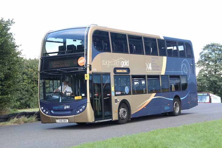 Stagecoach Midlands Scania N230UD ADL Enviro400 15739 Stagecoach Gold